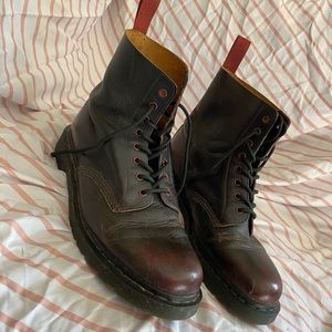 Dr. Martens mens size 12 boots cherry red oxblood pascal